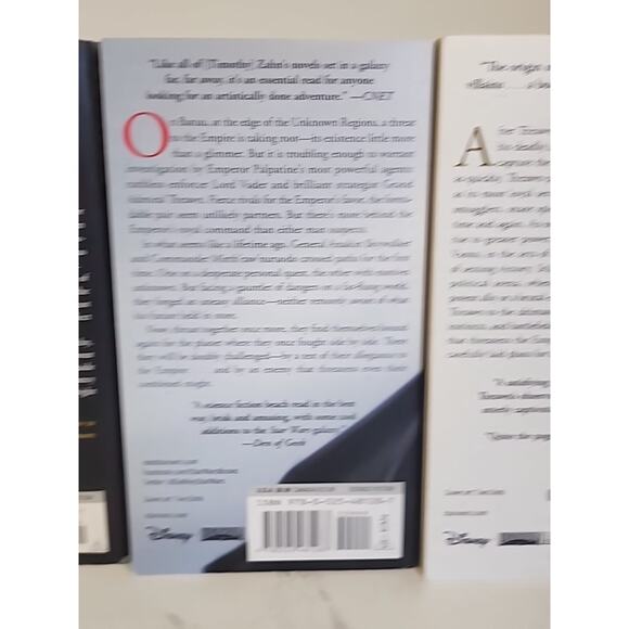 STAR WARS THRAWN Prequel Trilogy Paperback Book Set Treason Alliances - Picture 7 of 8